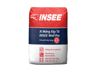 Xi Măng Xây Tô INSEE Wall Pro Chống Nứt, Đẹp Tường